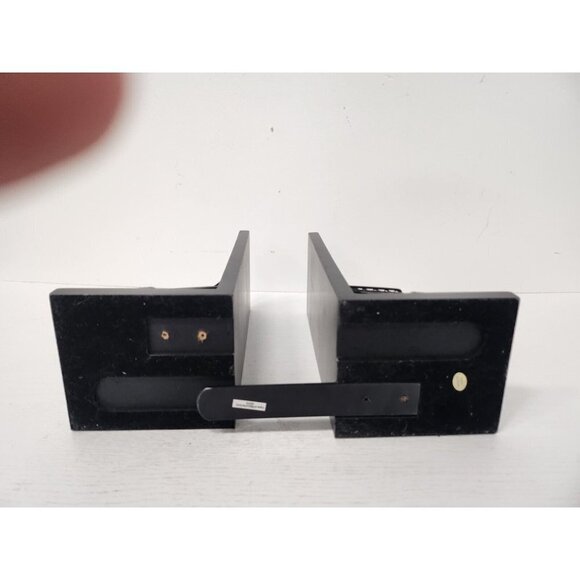 Wood Metal 3D Eifel Tower Figurine Bookends Pair Historical Wonders Collection - Picture 6 of 8